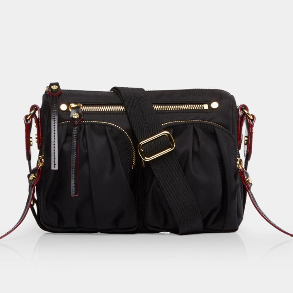 MZ Wallace • Paige Crossbody Bag in Black